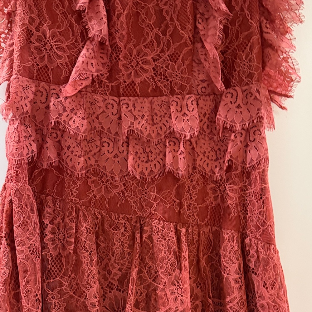 Rachel Parcell Scarlet Lace Midi Dress - Picture 4 of 9